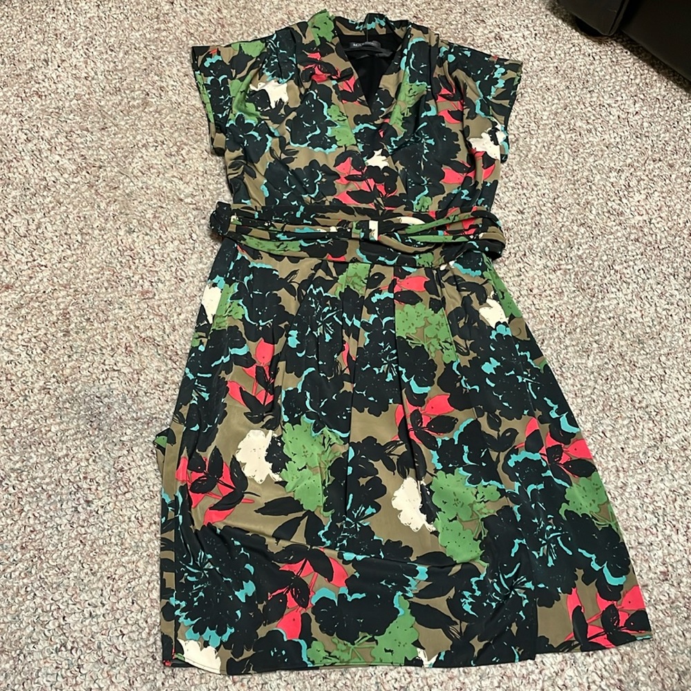 New marina belted wrap dress